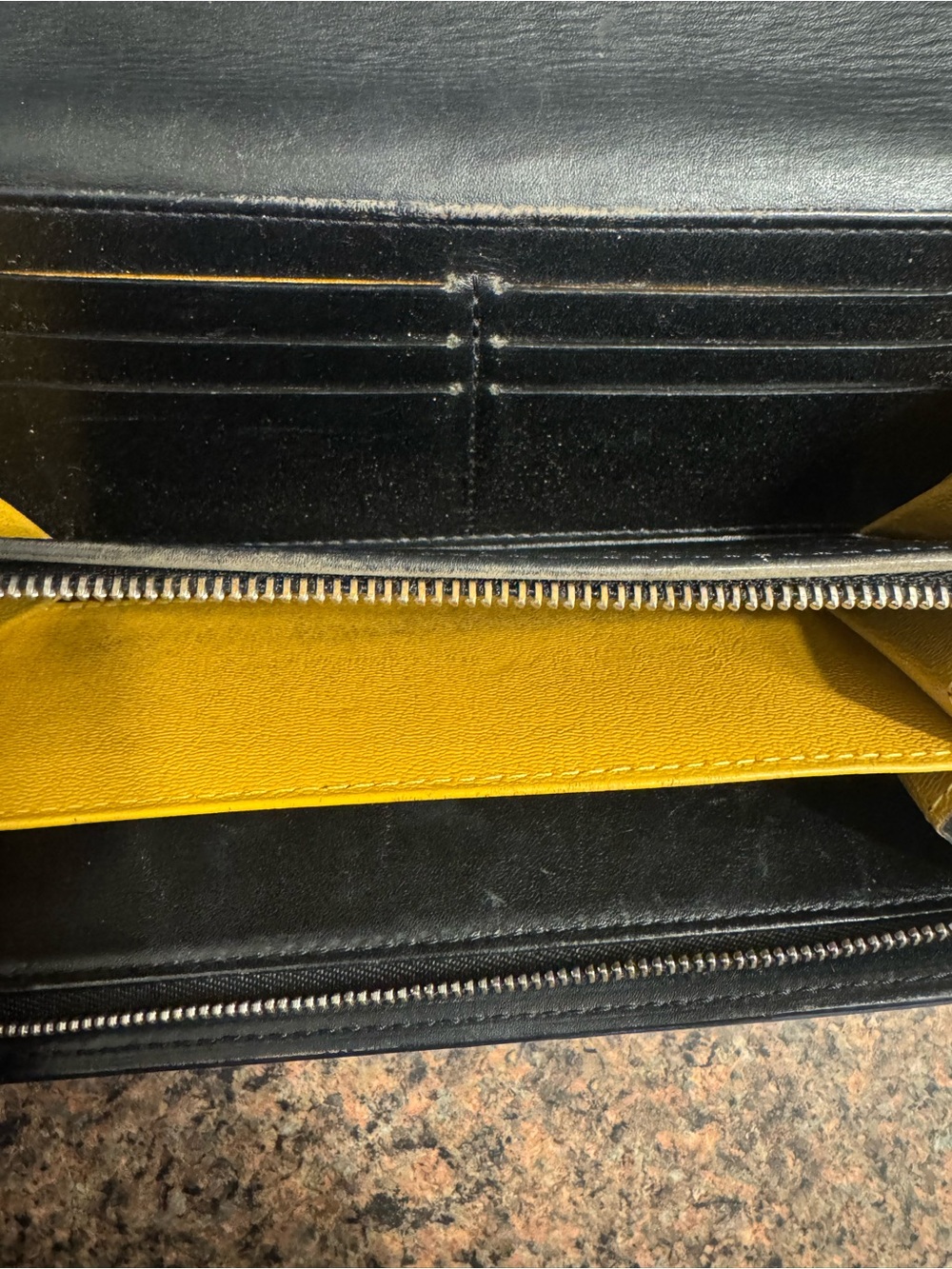 Goyard Richelieu Long Wallet All Black Goyardine with legit grails- COA - Picture 4 of 9